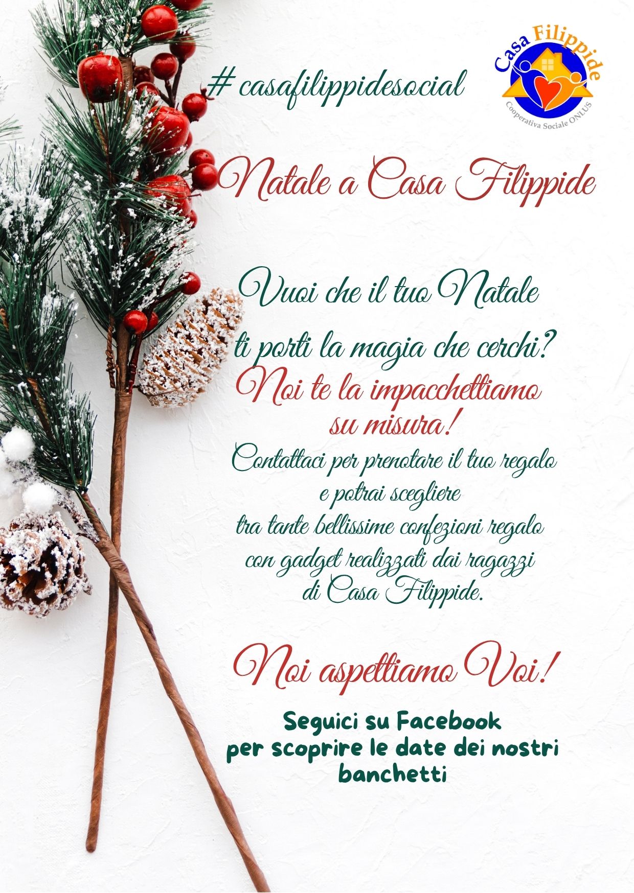 NATALE QUANDO ARRIVA, ARRIVA!                 DONARE CON IL CUORE